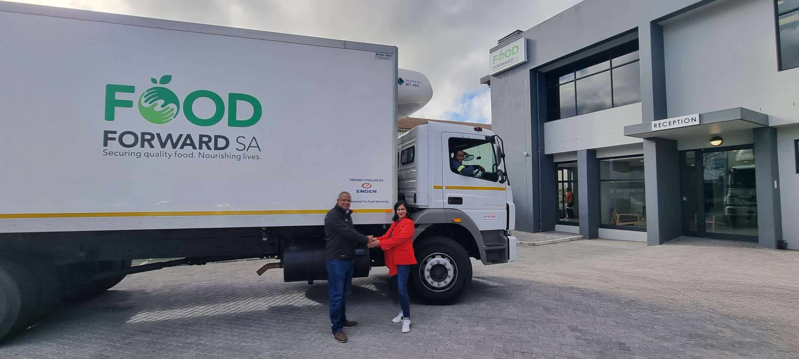 Engen and FoodForward SA travel over half a million km's together