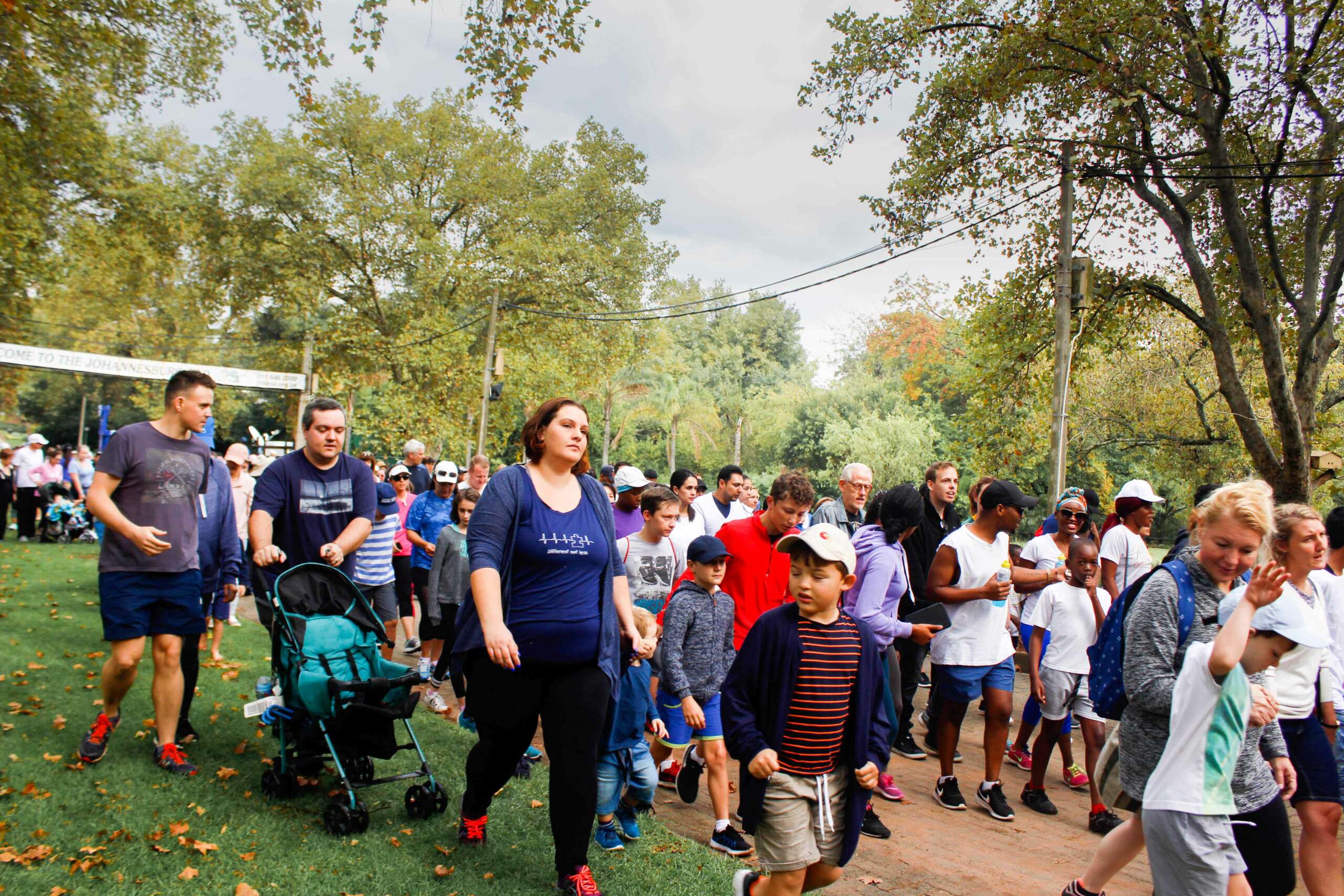 Walking to embrace differences