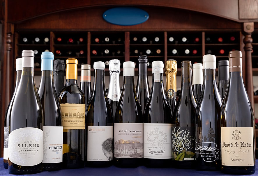 Taste the very finest at Caroline’s White Wine & Cap Classique Review
