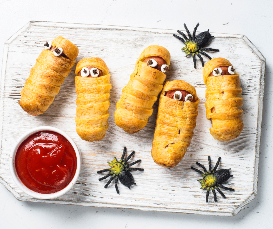 Mummy Boerewors for Halloween