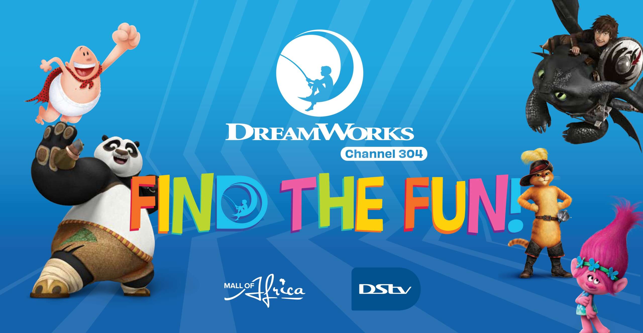 DreamWorks Channel "Find the Fun" Activation Returns to Mall of Africa