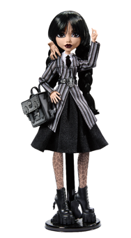 Mattel Unveils New Wednesday Addams Doll Collection  