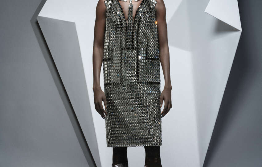 Swarovski’s Millenia Jewels Lend Brilliance To Thom Browne’s Fall 2025 Collection