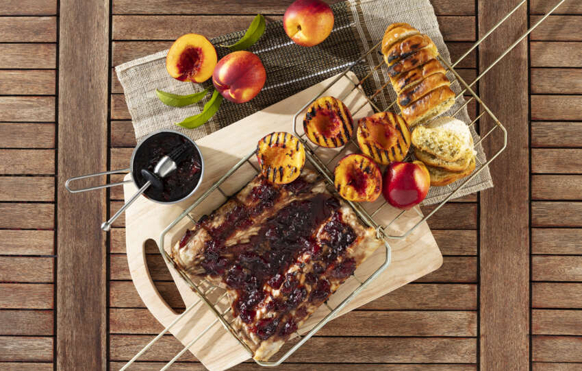 Juice up your braai with the season's stone fruit