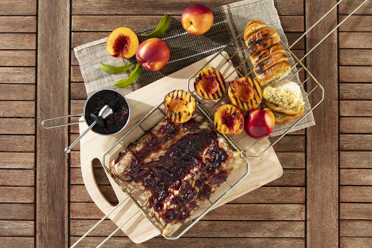 Juice up your braai with the season's stone fruit