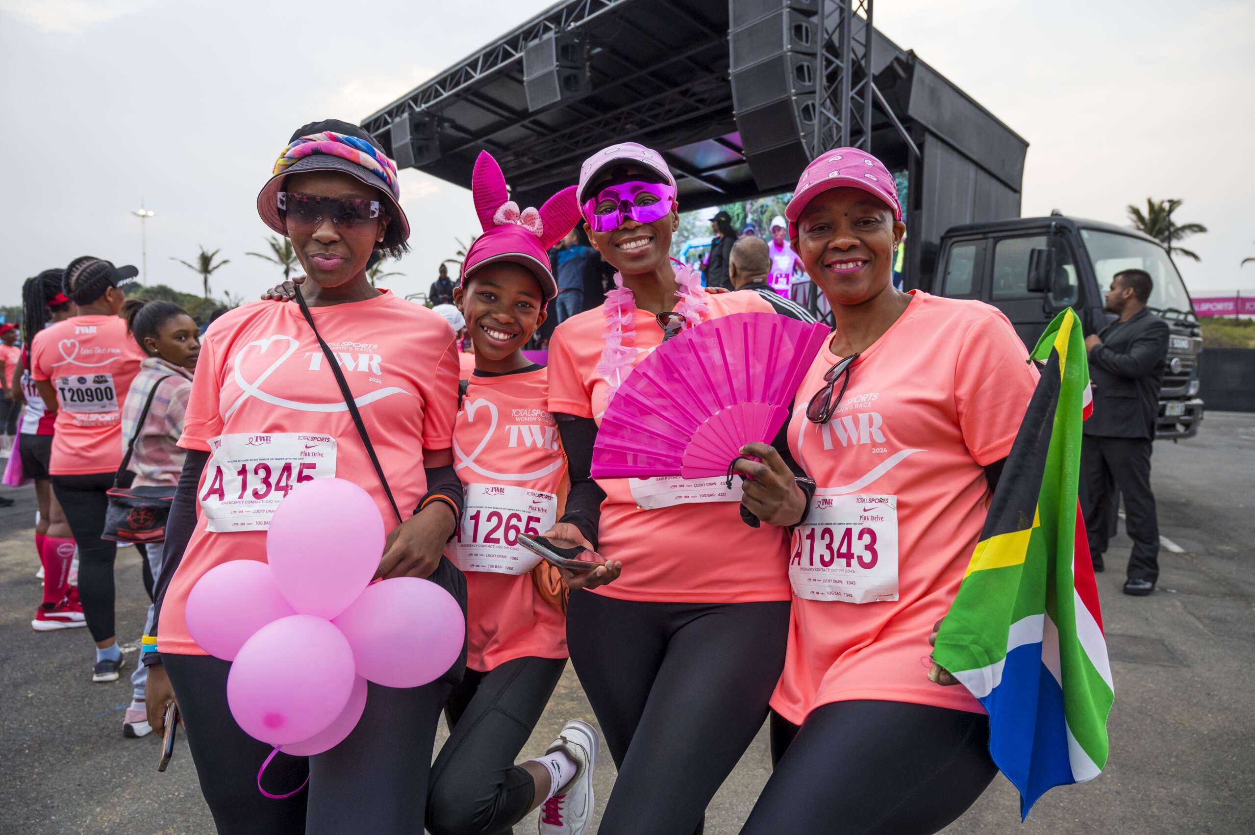 #LoveTheRun with #PinkDrive at the Totalsports Women’s Race in 2025