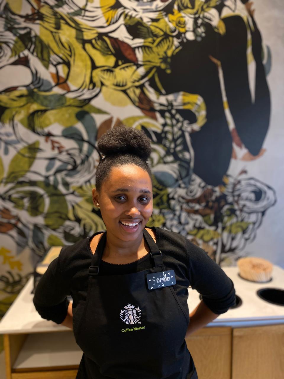 Not your average baristaNot your average barista