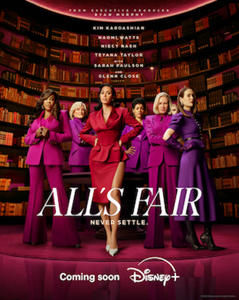 Disney+ Unveils First Look And Teaser Trailer For Upcoming Ryan Murphy Legal Drama "All's Fair"