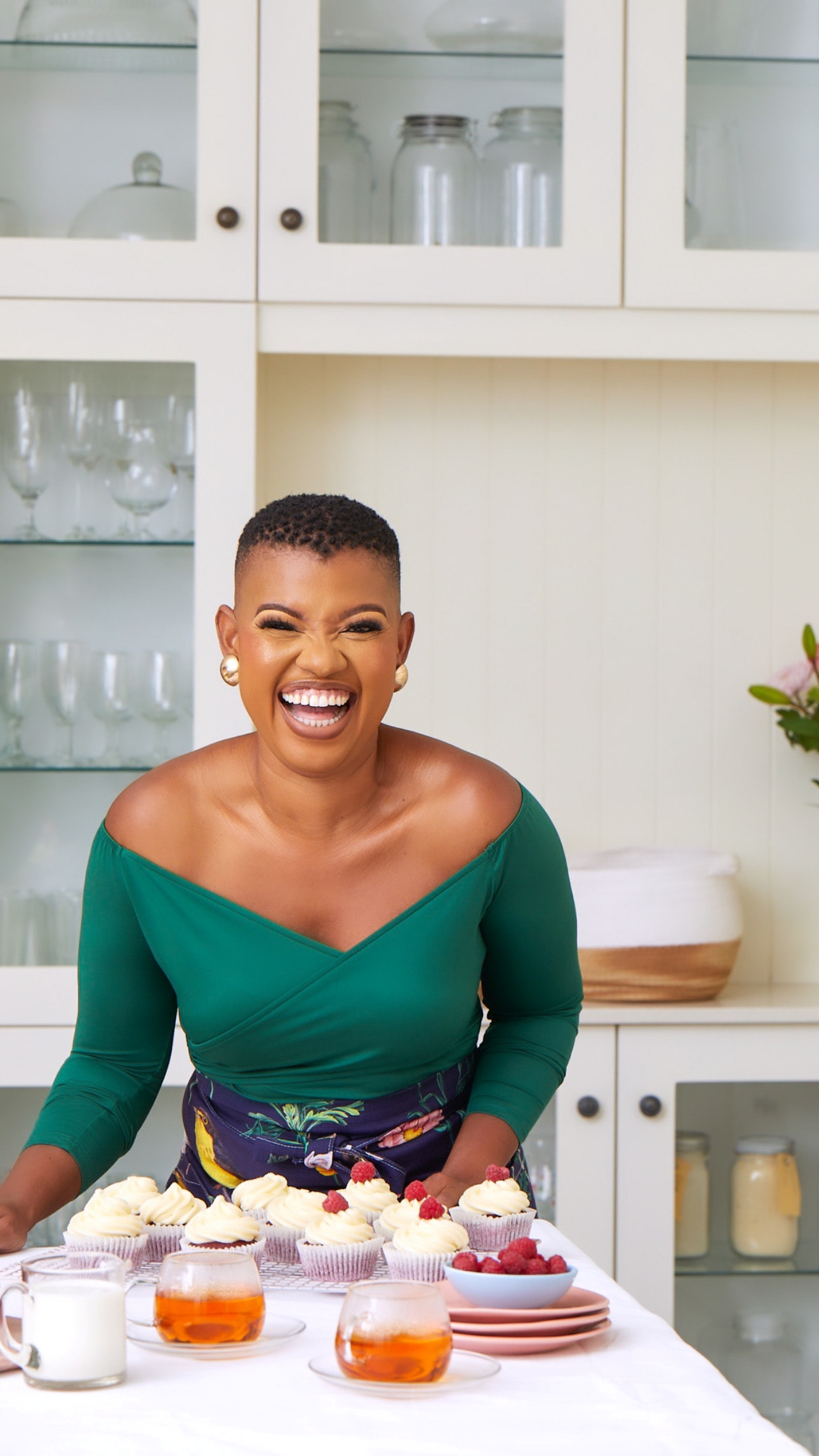 Food and family are Chef Zanele's staples