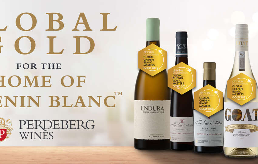Perdeberg Wines Shines at the Global Chenin Blanc Masters with Five Gold Medals