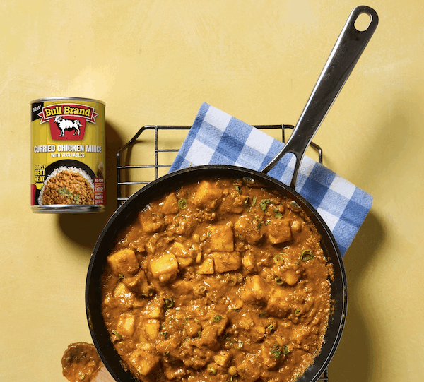 BULL BRAND LAUNCHES NEW CURRIED CHICKEN MINCE - A Spicy Contender Enters the Ring