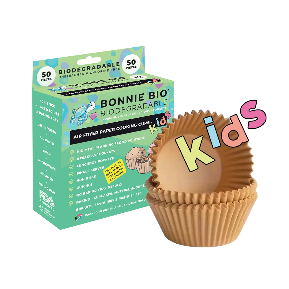 Bonnie Bio introduces disposable air fryer cooking cups for convenient kid and adult meal portions: The first of its kind in SA