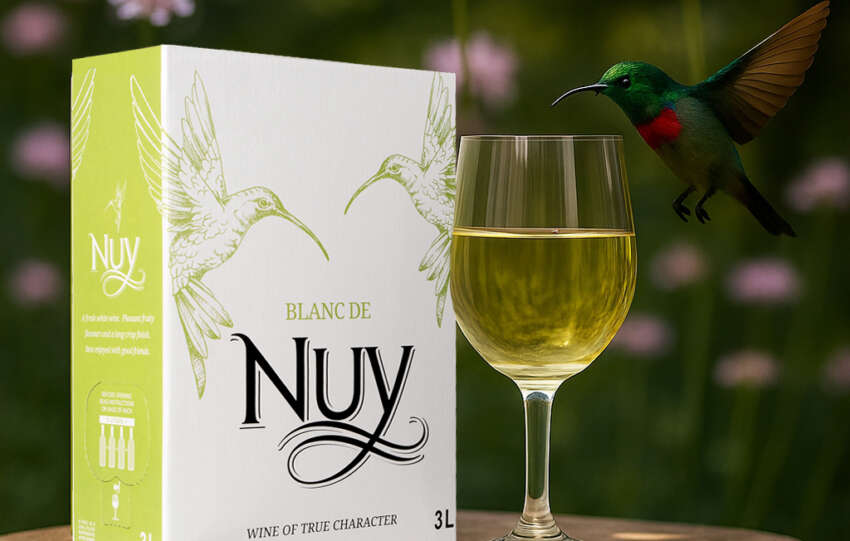 The Bird’s Out Of The Box: Signature ‘suikerbekkie’ Brings Life To New Blanc De Nuy 3-litre