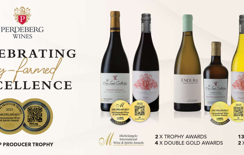 Perdeberg Wines Celebrates Top Honours at the 2025 Michelangelo International Wine & Spirits Awards