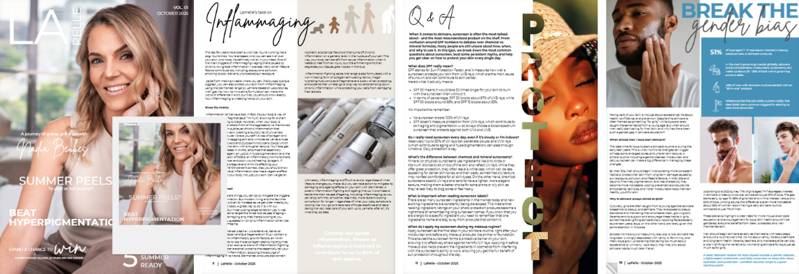 Lamelle Research Laboratories Launches New Lifestyle Magazine: LAPELLE