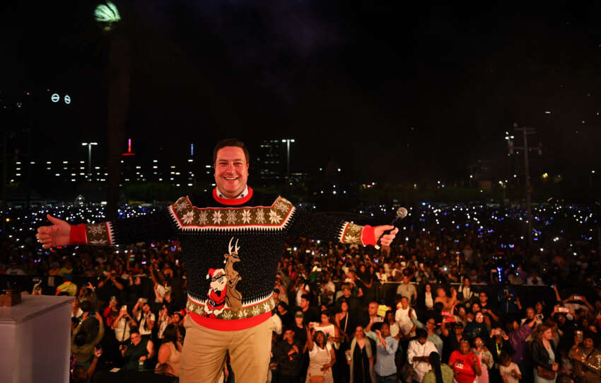 Winner of 'Wear the Hope' Challenge for Mayor's Festive Season Top announced