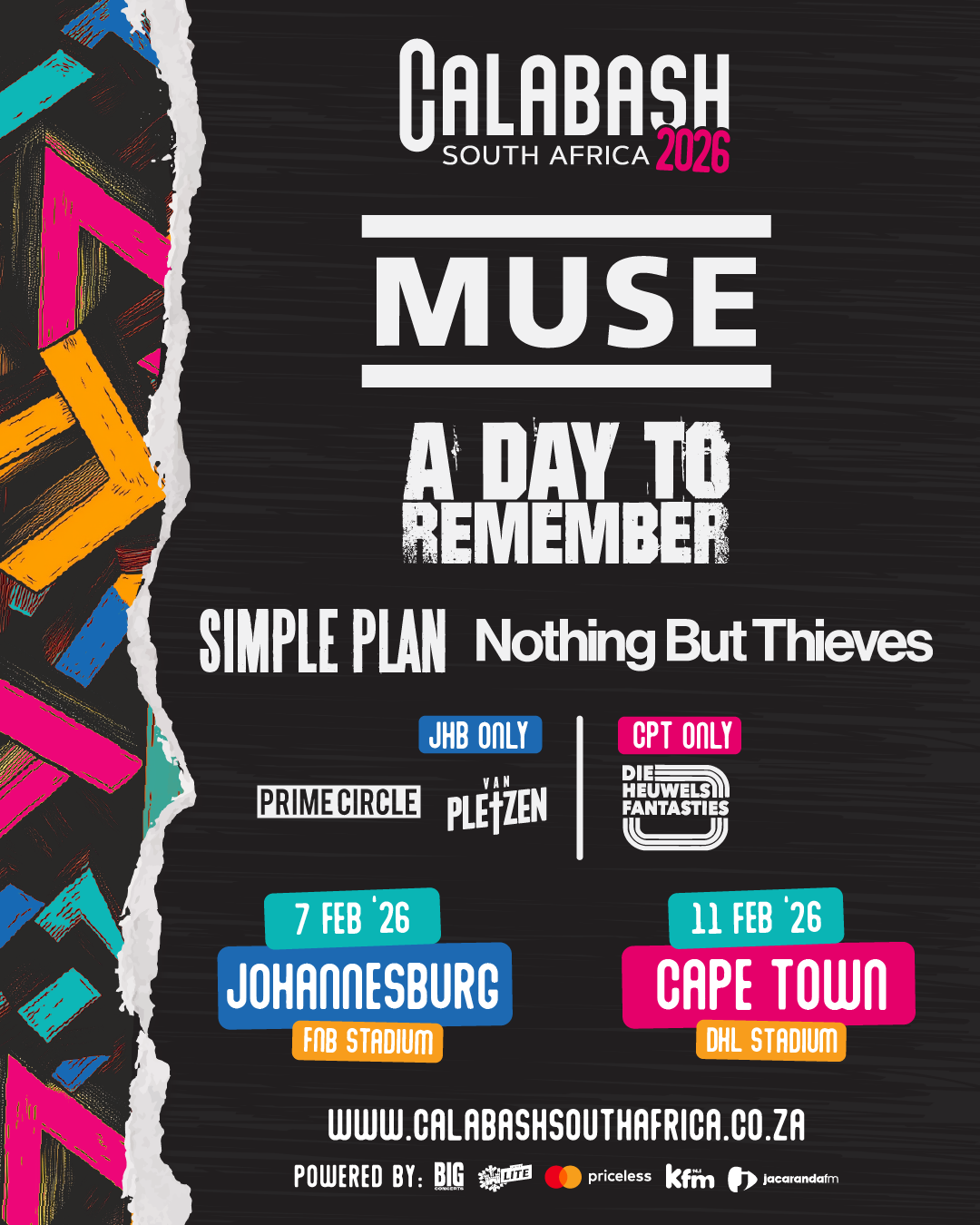 MUSE To Headline CALABASH South Africa 2026