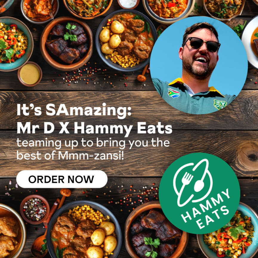Local Flavour, Delivered Hammy Eats x Mr D Uncover South Africa's ...