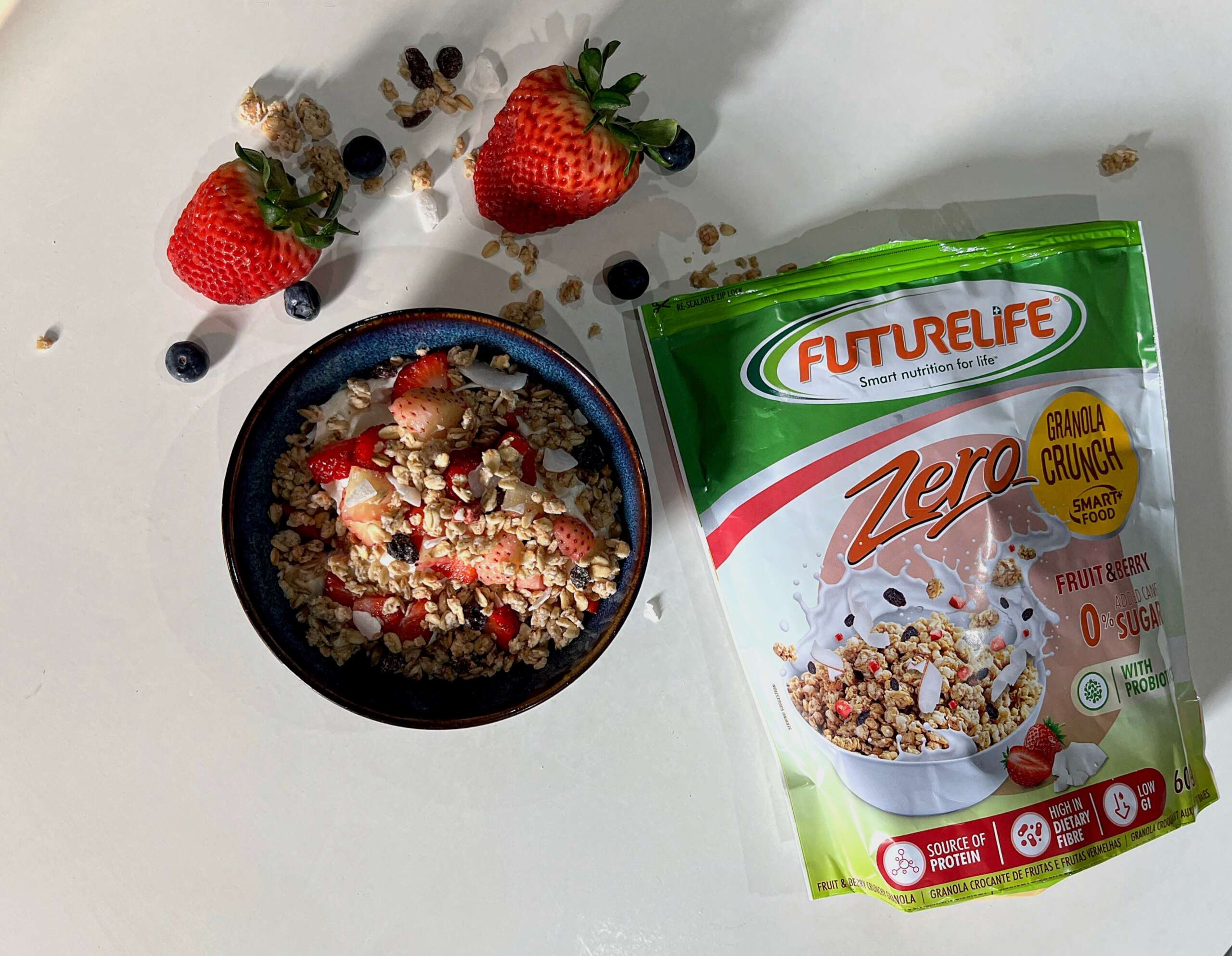 FUTURELIFE® INTRODUCES ZERO SUGAR FRUIT & BERRY GRANOLA