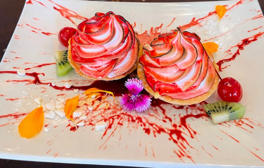WHEN LIFE HANDS YOU LEMONS SERVE TARTY PASTRIES AND FIZZY STRAWBERRY COCKTAILS