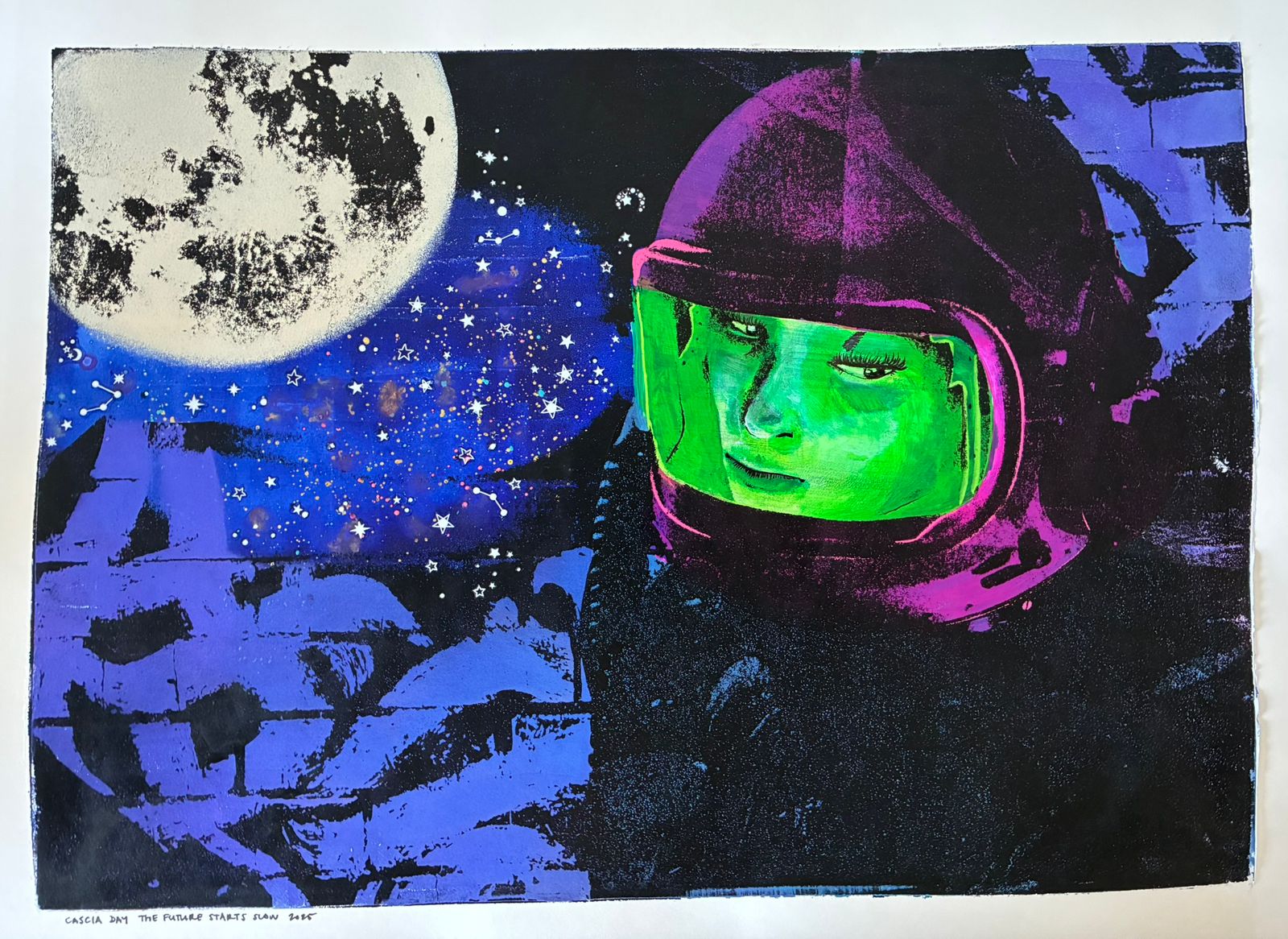 "Space and Time": A New Exhibition by Multidisciplinary Artist Cascia Day