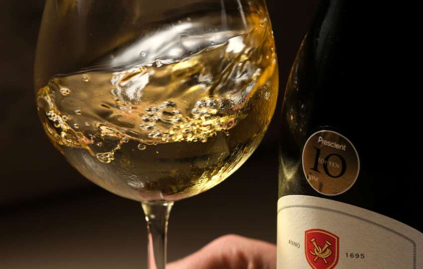 THE ENCHANTMENT OF THE SLOW SWIRL OF LA MOTTE CHARDONNAY