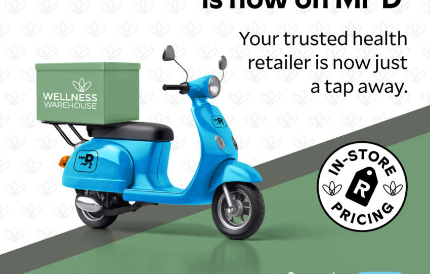 Wellness Made Effortless: Wellness Warehouse is Now on Mr D