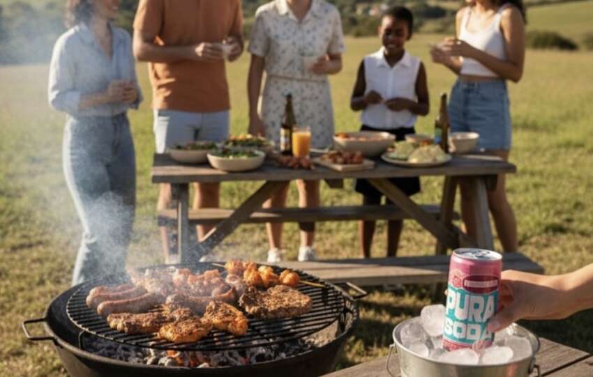 Father's Day lunch: meat, soda and absolutely no admin