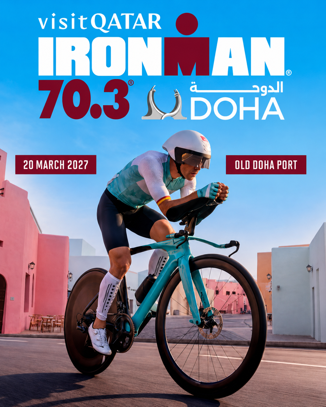 Visit Qatar announces Inaugural IRONMAN 70.3 Doha Triathlon to take place at Old Doha Port in 2027