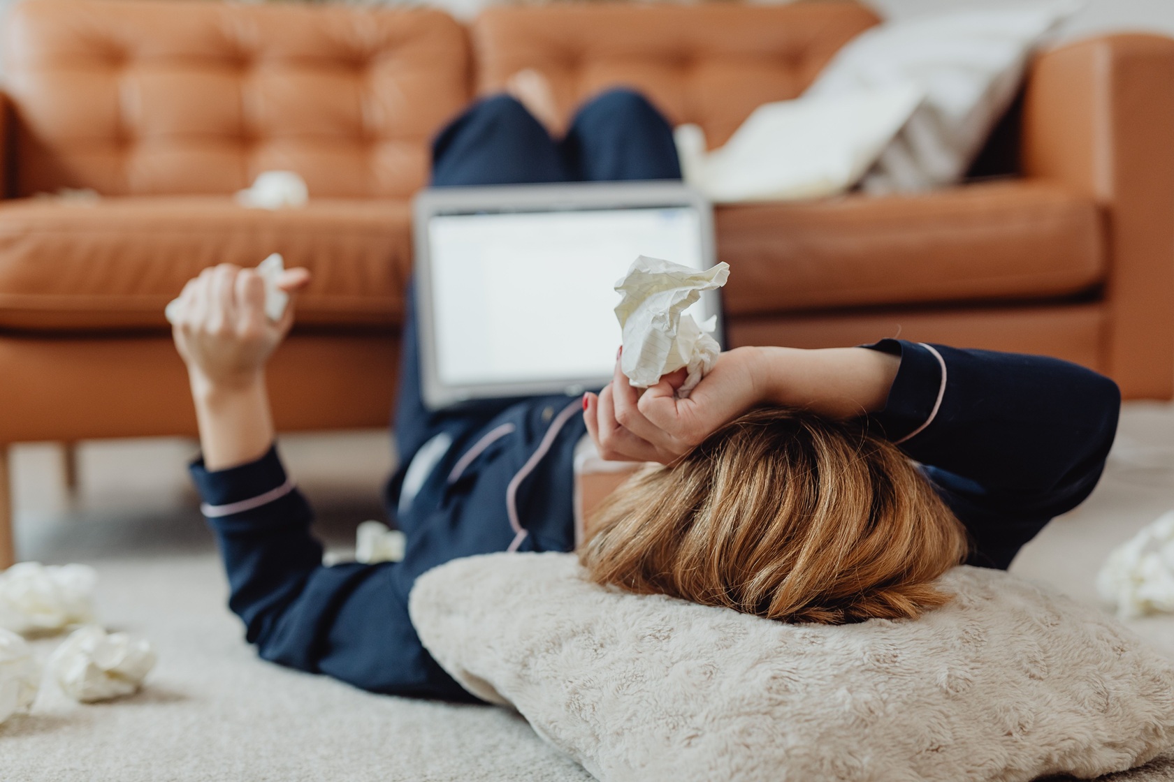 The hidden cost of working while sick