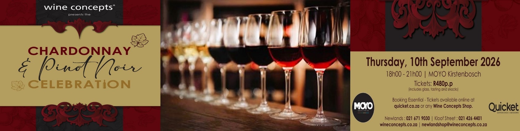 WINE CONCEPTS ARE PROUD TO PRESENT THEIR 2026 CHARDONNAY & PINOT NOIR CELEBRATION