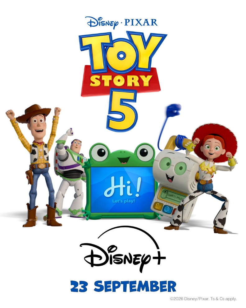 DISNEY AND PIXAR'S SMASH HIT "TOY STORY 5" TO STREAM EXCLUSIVELY ON DISNEY+ SEPTEMBER 23