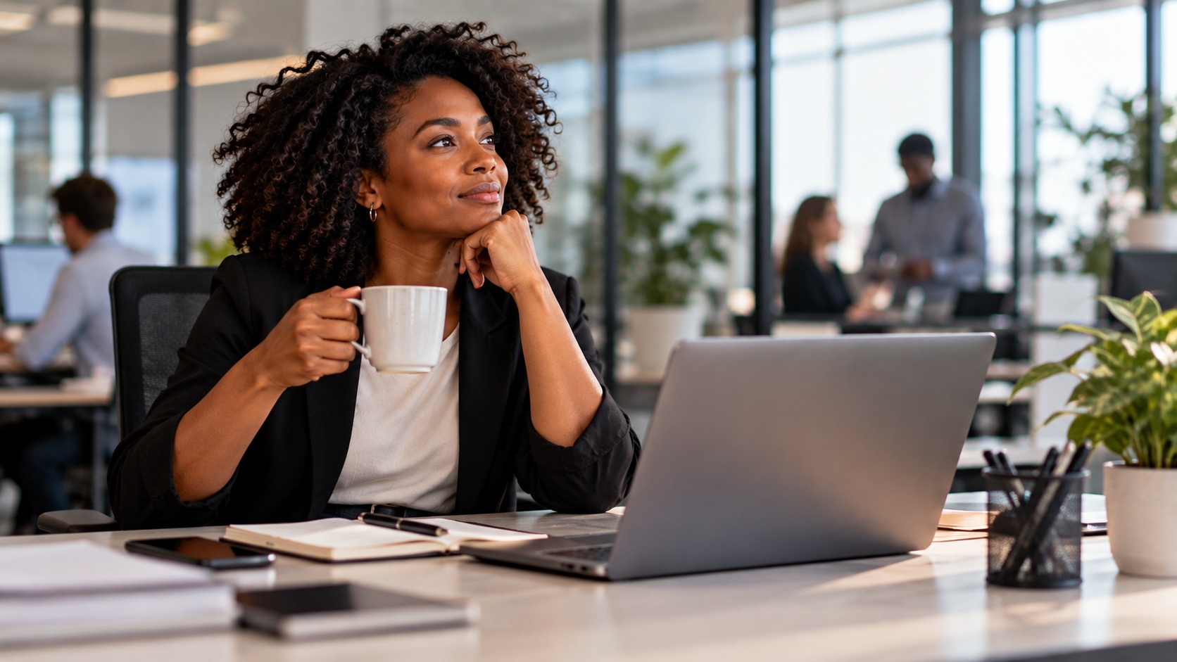 Before your next coffee break, ask: Could AI help us work smarter?