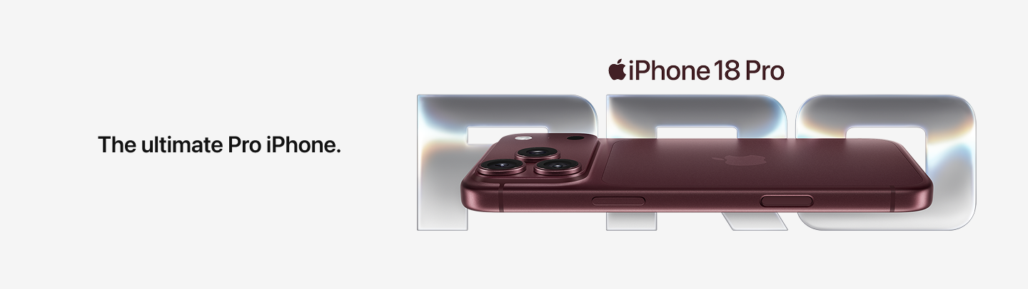 Pre-order iPhone 18 Pro and iPhone 18 Pro Max at iStore - from only R11 699 when you trade in