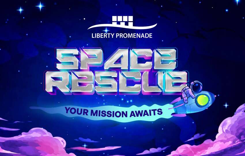 Space Rescue lands at Liberty Promenade this school holiday