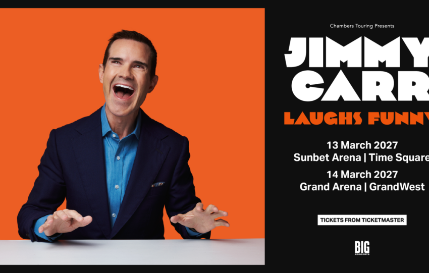 AWARD-WINNING COMEDIAN JIMMY CARR ANNOUNCES SOUTH AFRICA DATES FOR HIS 'LAUGHS FUNNY' TOUR